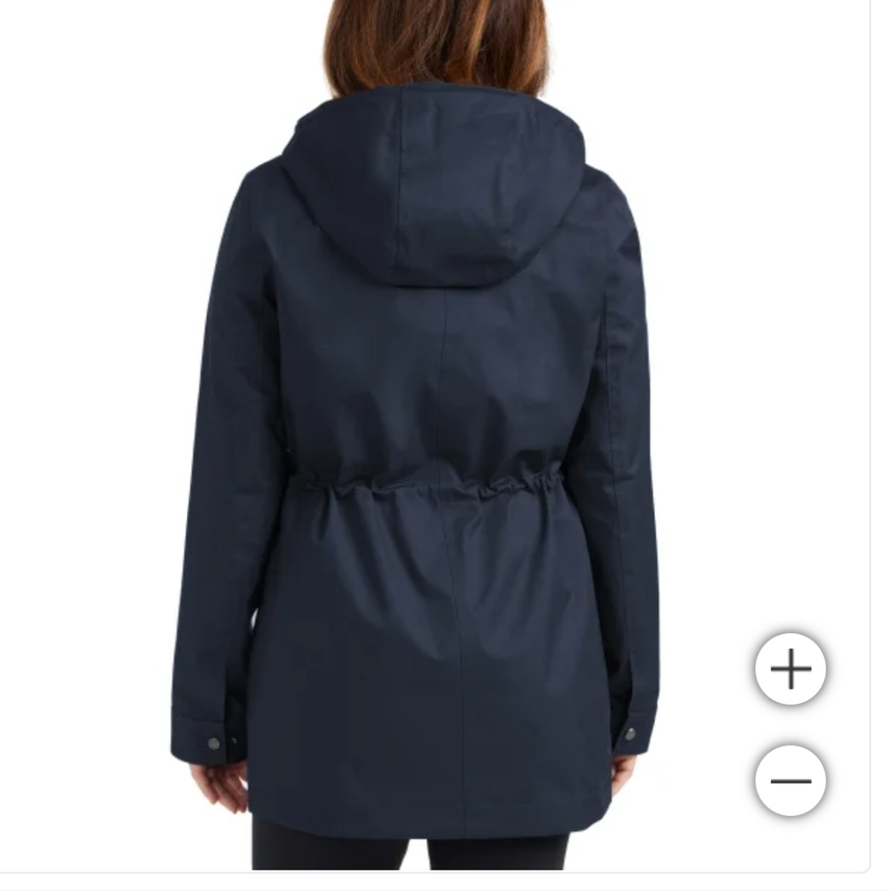 Hunter Ladies' Water Resistant Smock Nwt,XXL Blue - Picture 2 of 5